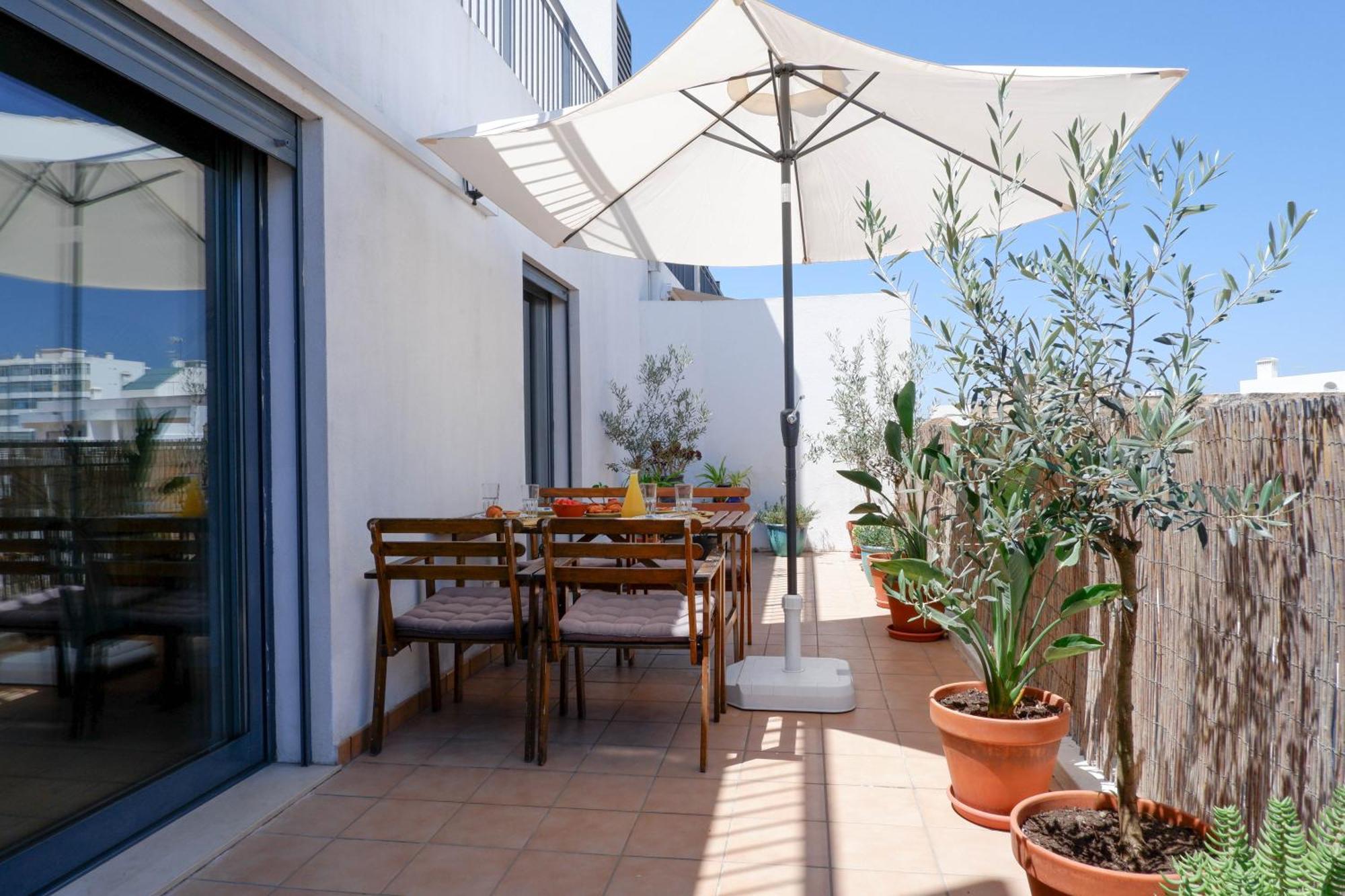 Spacious Terrace, Swimming Pool, Private Parking Olhão Εξωτερικό φωτογραφία