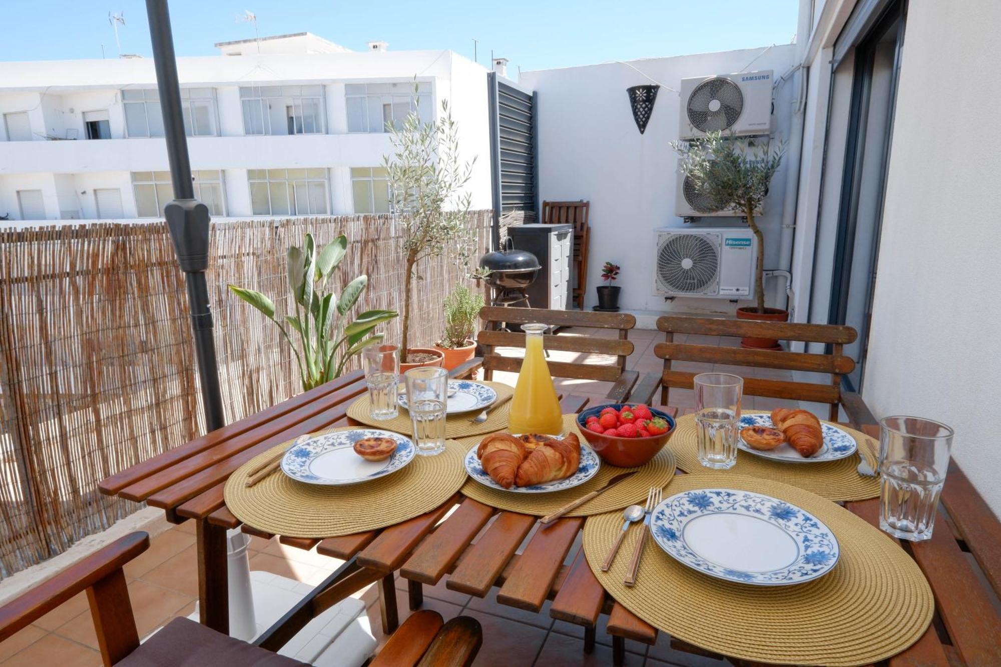 Spacious Terrace, Swimming Pool, Private Parking Olhão Εξωτερικό φωτογραφία